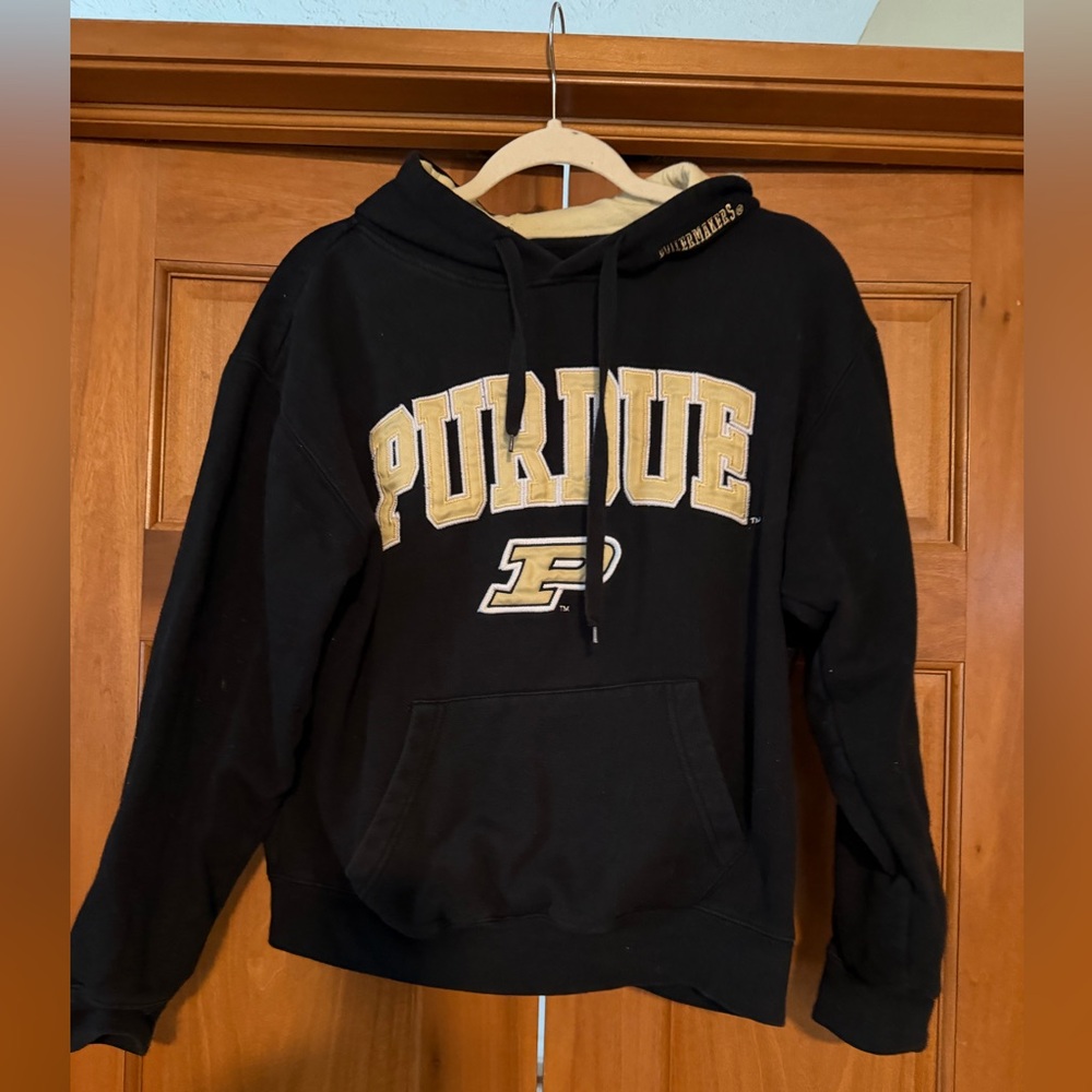 PURDUE Black and Gold Hoodie